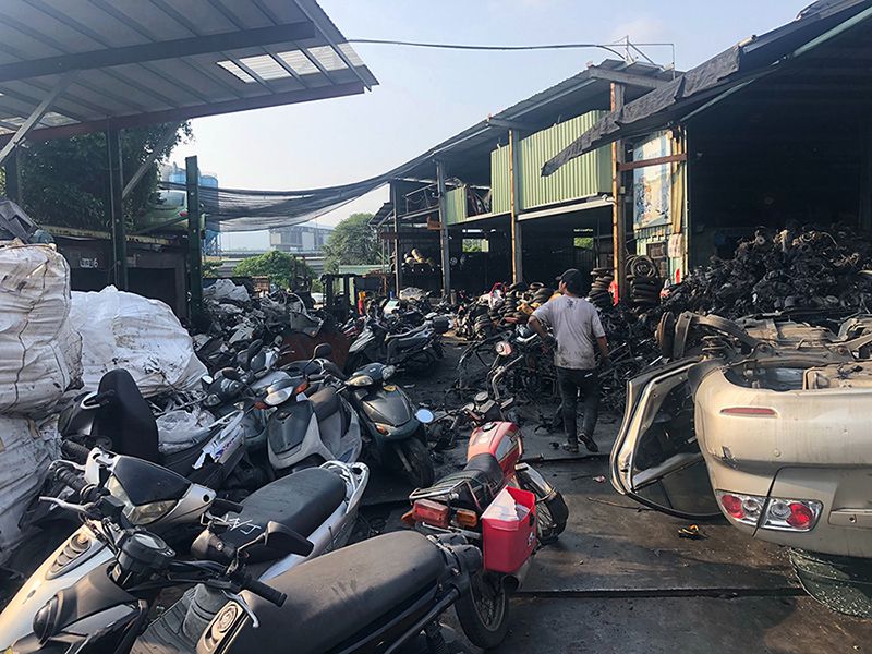 正泰汽機車報廢回收中心